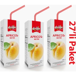 Fruit Drops Kayısı Nektarı 200 ml 27'li