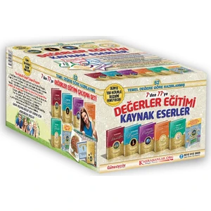 52 Temel Değere Göre Hazırlanmış Değerler Eğitimi Çalışma Seti