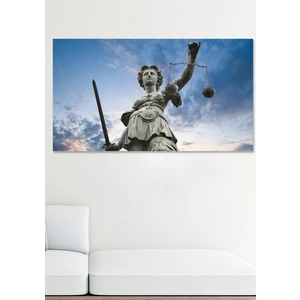 Hediyeler Kapında Kanvas Tablo