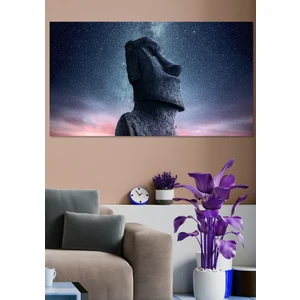 Hediyeler Kapında Kanvas Tablo