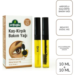 Kaş Bakım Yağı + Kirpik Bakım Yağı