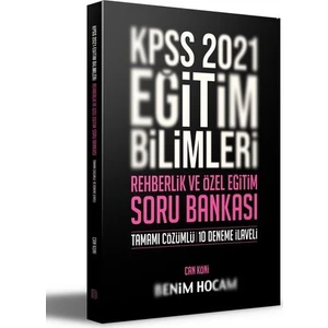 Benim Hocam Yayınları 2021 KPSS Eğitim Bilimleri Rehberlik Ve Özel Eğitim Soru Bankası