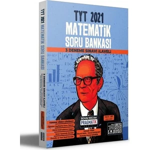 Benim Hocam Yayınları 2021 TYT Matematik Soru Bankası 3 Deneme Sınavı İlaveli (Pragmatik Serisi)