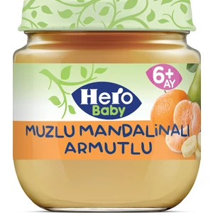 Hero Baby Muzlu Mandalina Armutlu Kavanoz Maması 125 gr
