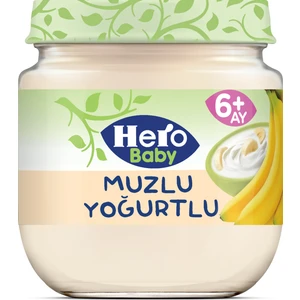 Hero Baby Muzlu Yoğurtlu Kavanoz Maması 120 gr