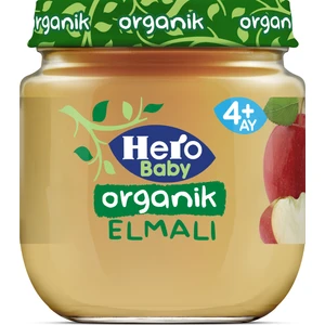 Hero Baby Organik Elma Püresi Kavanoz Mama 120g