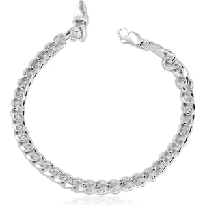 Ventino Silver Gurmet Zincir Gümüş Erkek Bileklik