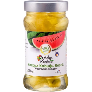 Antalya Reçelcisi Karpuz Kabuğu Reçeli %50 Meyve Klasik Seri 380 Gr