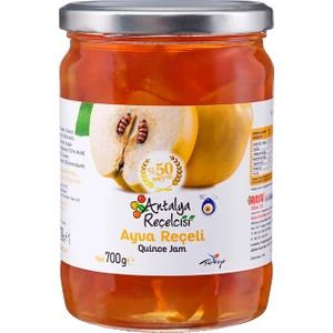 Antalya Reçelcisi Ayva Reçeli %50 Meyve Klasik Seri 700 Gr