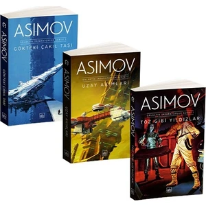 Galaktik Imparatorluk Serisi:Toz Gibi Yıldızlar - Uzay Akımları - Gökteki Çakıl Taşı - Isaac Asimov