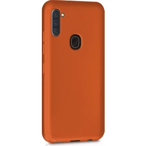 Samsung Galaxy M11 Kılıf Liquid Içi Kadife Lansman Velvet Silikon