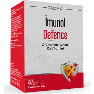 Ocean Imunol Defence 20 Saşe C Vitamini Çinko D3 Vitamini