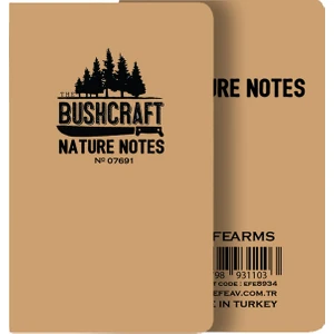 Nature Notes Bushcraft Not Defteri