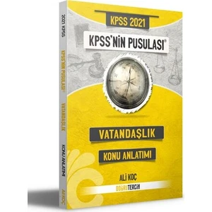 Doğru Tercih Yayınları 2021 Kpss'nin Pusulası Vatandaşlık Konu Anlatımı - Ali Koç