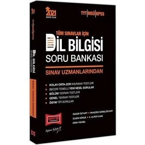 Yargı Yayınevi ​2021 Tüm Sınavlar İçin Sınav Uzmanlarından Dil Bilgisi Soru Bankası