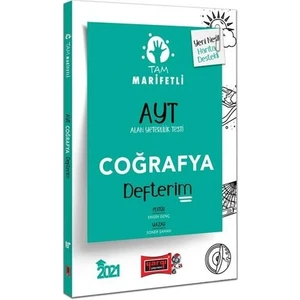 Yargı Yayınevi 2021 AYT Tam Marifetli Coğrafya Defterim