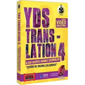 Yargı Yayınevi YDS Translation 4 İleri Seviye Renkli Çeviriler