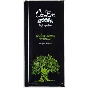 Olgun Hasat Natürel Sızma Zeytinyağı 5 Lt
