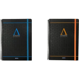 Academıa Spiralli Defter A4 120 Yaprak Kareli 2'li