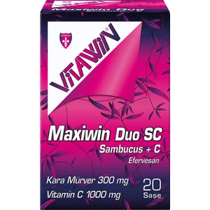 Maxiwin Duo Sc Sambucus + C Effervescent 20 Saşe