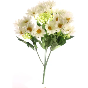 Yapay Çiçek Gerçekçi Kır Papatyası Beyaz