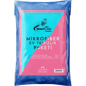 Premium Mikrofiber Ev Temizlik Paketi