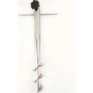 Plaj Şemsiye Kazığı, Metal Sıkma Aparatlı Bahçe Plaj Demir Kazığı