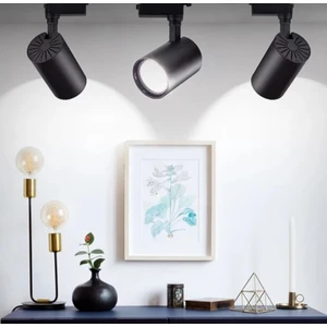 LED 2 Metre Siyah Ray 6'lı  Siyah LED Ray Spot Gün Işığı 3200 K
