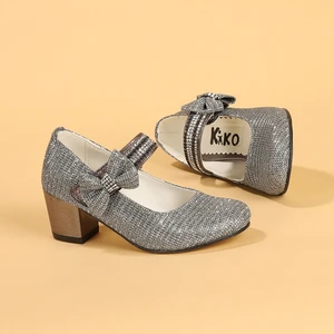 Kiko 752 Çupra Günlük Kız Çocuk 4 cm Topuk Babet Ayakkabı