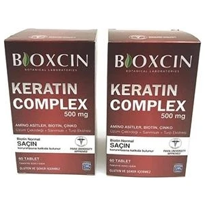 Keratin Komplex 2'li 60 Tablet 500 mg