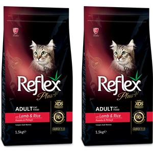 Reflex Plus Kuzu Etli Kedi Maması 1,5 kg x 2 Adet