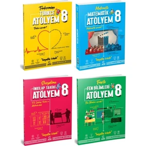 Arı Yayıncılık 8.Sınıf Akıllı Atölyem Seti 4 Kitap