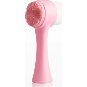 Pudra Shine Pudrashine Çift Taraflı Cilt ve Yüz Temizleme Fırçası Pembe