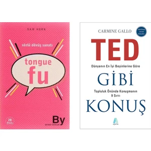Ted Gibi Konuş - Tongue Fu / Sözlü Dövüş Sanatı - 2 Kitap Set