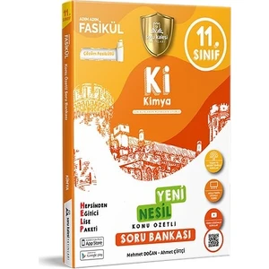 Soru Kalesi 11. Sınıf Kimya Fasikül Yeni Nesil Soru Bankası