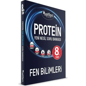 Netfen Yayınları 8. Sınıf Protein Fen Bilimleri Soru Bankası