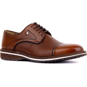 Bağcıklı Taba Deri Eva Erkek Günlük Ayakkabı 9040 45 42