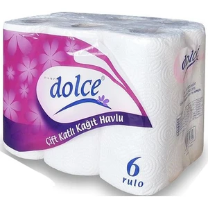 Çift Katlı Kağıt Havlu 6'lı