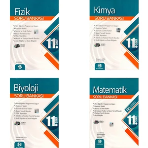 Bilgi Sarmal Yayınları 11. Sınıf Fizik Kimya Biyoloji Matematik Soru Seti