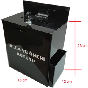 Miraj Reklamcılık Cepli Dilek Öneri Kutusu