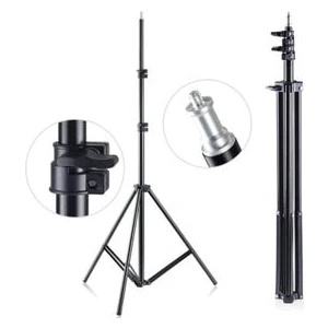 2 m Light Stand Profesyonel Işık Ayağı 200 cm 3 kg Kapasiteli