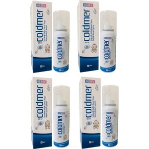 Coldmer BEBEK İzotonik Doğal Deniz Suyu Burun Spreyi -100 ml-4 Adet