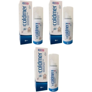 Coldmer BEBEK İzotonik Doğal Deniz Suyu Burun Spreyi -100 ml-3 Adet