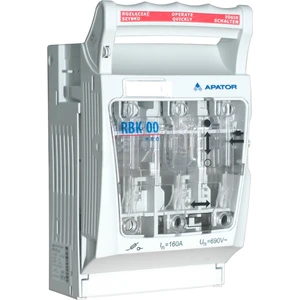 Rbk 00 Nh BOY00 3 x 160 A Yatay Sigortalı Yük Ayırıcı