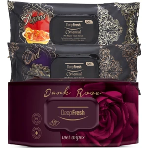 Deep Fresh Oriental Islak Mendil Karma 3 x 120 Yaprak