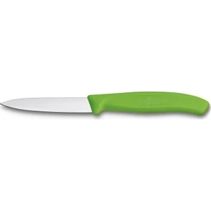 Düz Ağızlı Soyma Bıçağı 8 cm Yeşil
