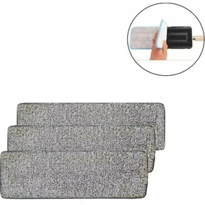 Mikrofiber Tablet Yedek Mop Bezi 3'lü
