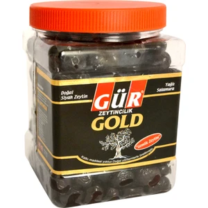 Gür Zeytincilik Doğal Yağlı Salamura Siyah Zeytin(Gemlik Zeytini) 1 kg