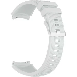 Amazfit Bip U Kordon Silikon Kancalı Ayarlanabilir KRD 18 Beyaz