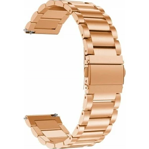 Oppo Watch 41mm Kordon Metal Sıralı Kordon Bronz